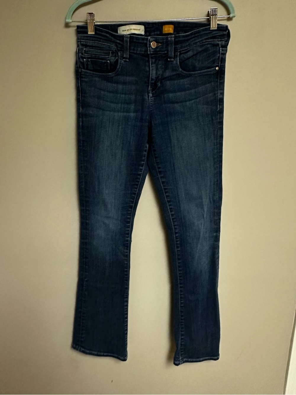 Pilcro and the Letterpress Indigo Bootcut Jeans 29 Anthropologie